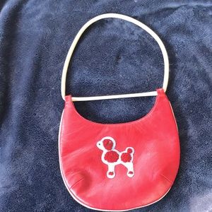 Cute retro poodle bag!